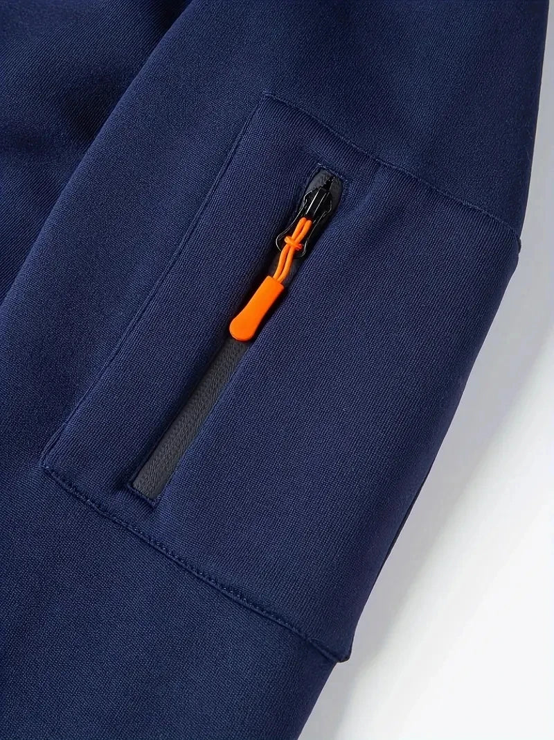 Sudaderas con capucha estampadas personalizadas para hombres y mujeres, ropa deportiva informal holgada con cremalleras, jerséis con capucha de manga larga con múltiples bolsillos