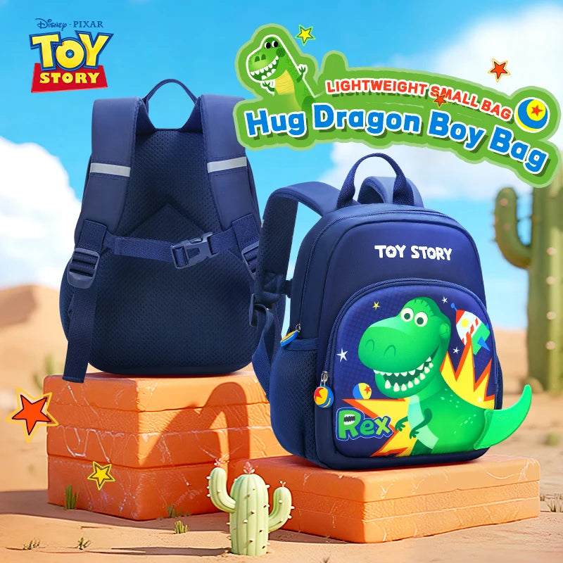 Mochila Disney para guardería, mochila para guardería Unisex de gran capacidad, ligera, transpirable, resistente al agua