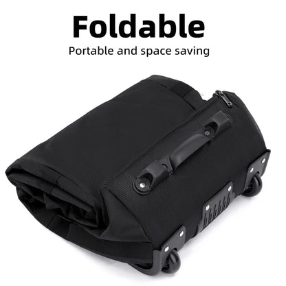 Bolsa de viaje plegable con ruedas para senderismo, Golf, aviación, bolsas de lona para acampar al aire libre, equipaje de coche, bolso móvil, mochila de entrenamiento grande
