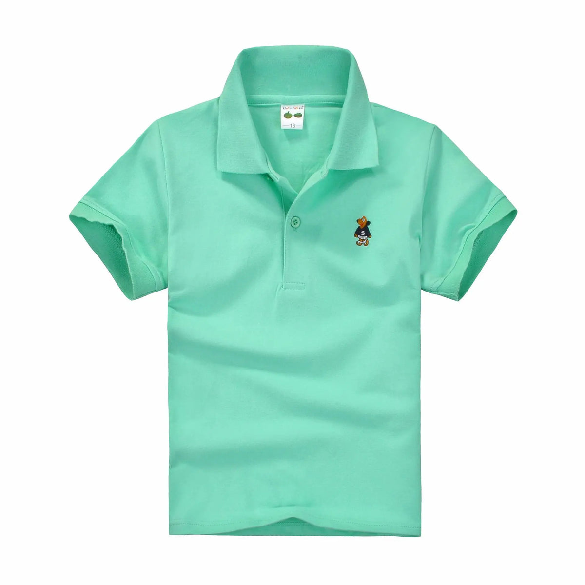Nueva Camiseta Polo para Niños, Camisetas Polo Sólidas para Niños, Moda Coreana, Ropa de Diseñador para Niños, Uniforme Escolar de 2 a 14 Años