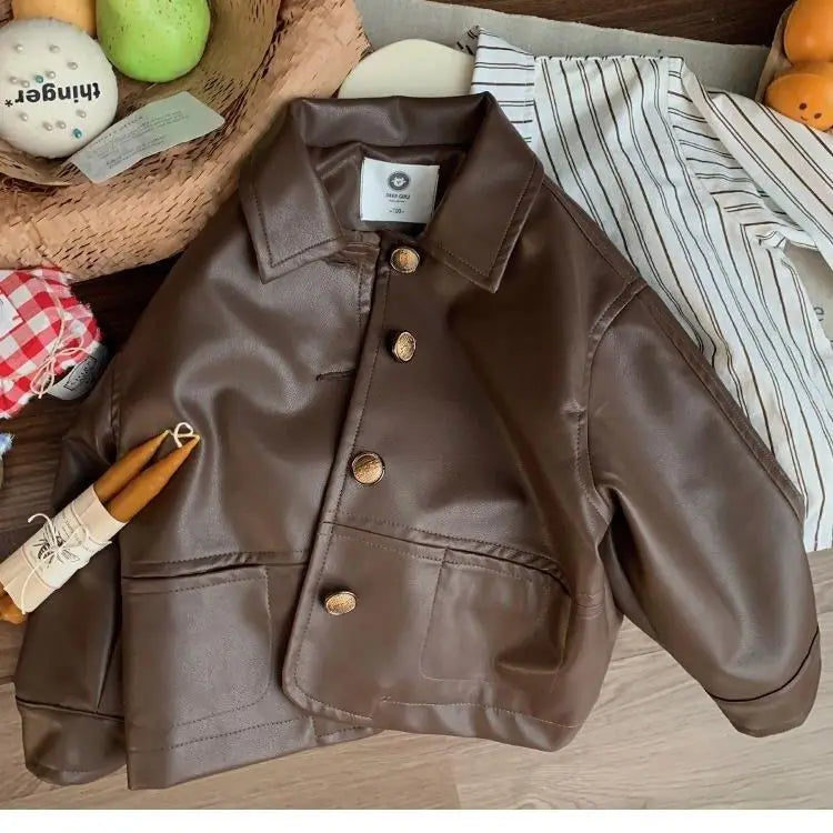 Conjunto de tres piezas para niña, abrigo a la moda, camisa elegante, Falda corta, novedad de otoño, 2024