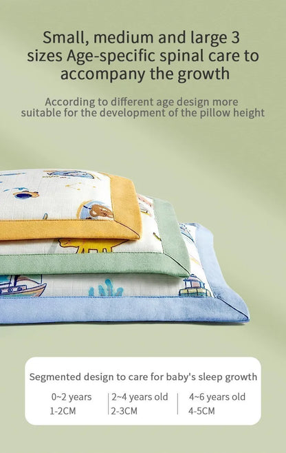 AIBEDILA-almohadas para bebés recién nacidos, artículos de doble cara disponibles para todas las estaciones, ropa de cama para dormir, AB8167