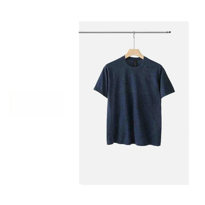 Camiseta Deportiva sin Costuras para Hombre, de Secado Rápido, Transpirable, con Malla Técnica, para Gimnasio, de Alta Elasticidad, para Fisicoculturismo y Fitness, de Manga Corta