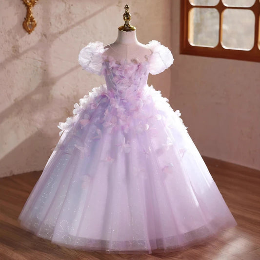Vestido de Fiesta Formal para Niñas, Modelo 2026, para Actuaciones de Piano, Cumpleaños, Celebraciones, Regalos de Eid