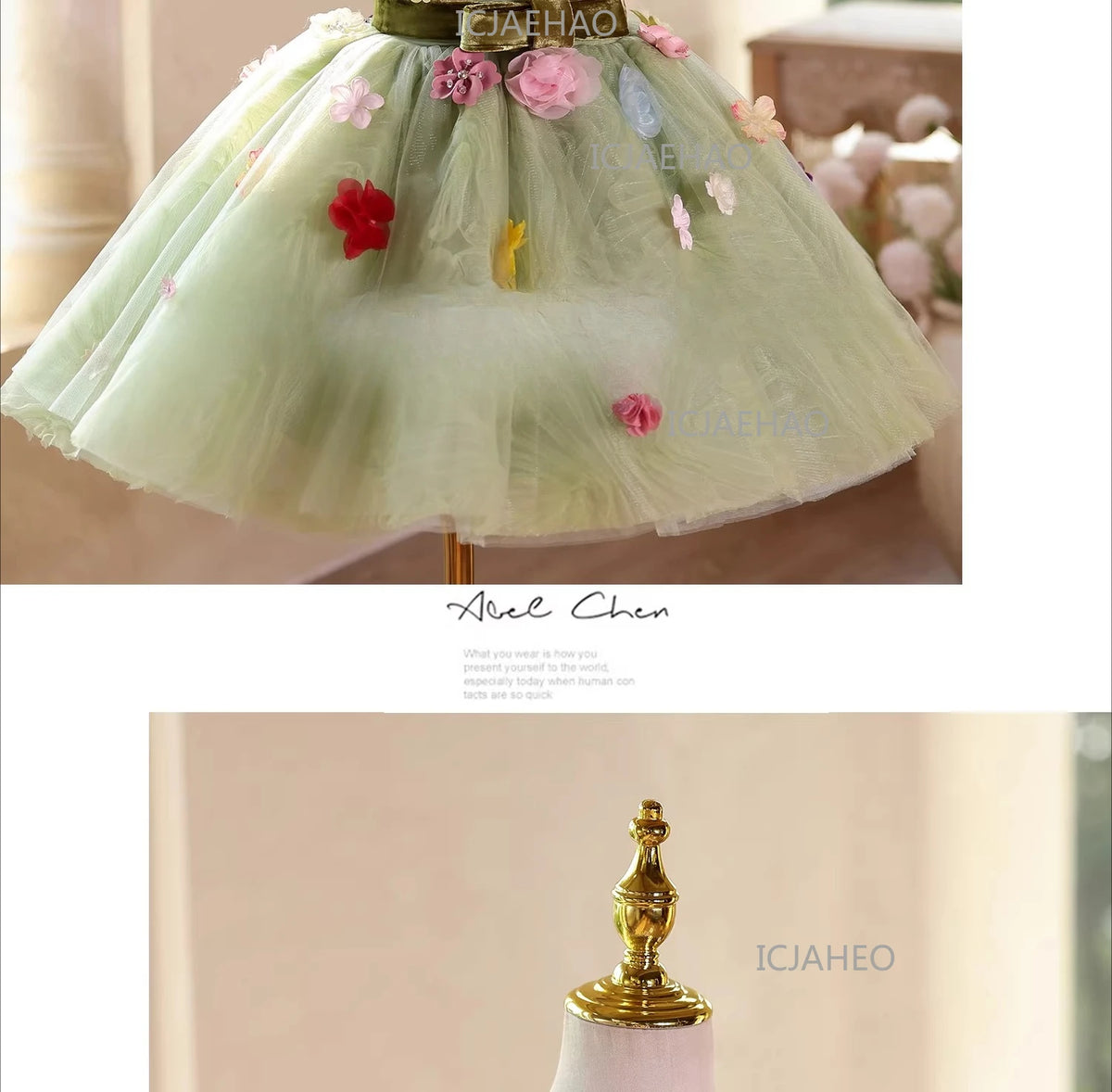 Vestido de Princesa para Niñas, Disfraz para Cumpleaños, Actuaciones de Piano, Presentaciones, Fiestas y Celebraciones