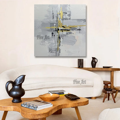Pinturas modernas abstractas sin marco, pintura acrílica, decoración de pared de restaurante, imágenes colgantes, accesorios de decoración del hogar