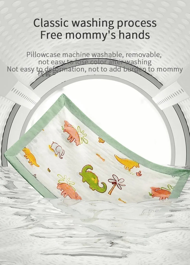 AIBEDILA-almohadas para bebés recién nacidos, artículos de doble cara disponibles para todas las estaciones, ropa de cama para dormir, AB8167