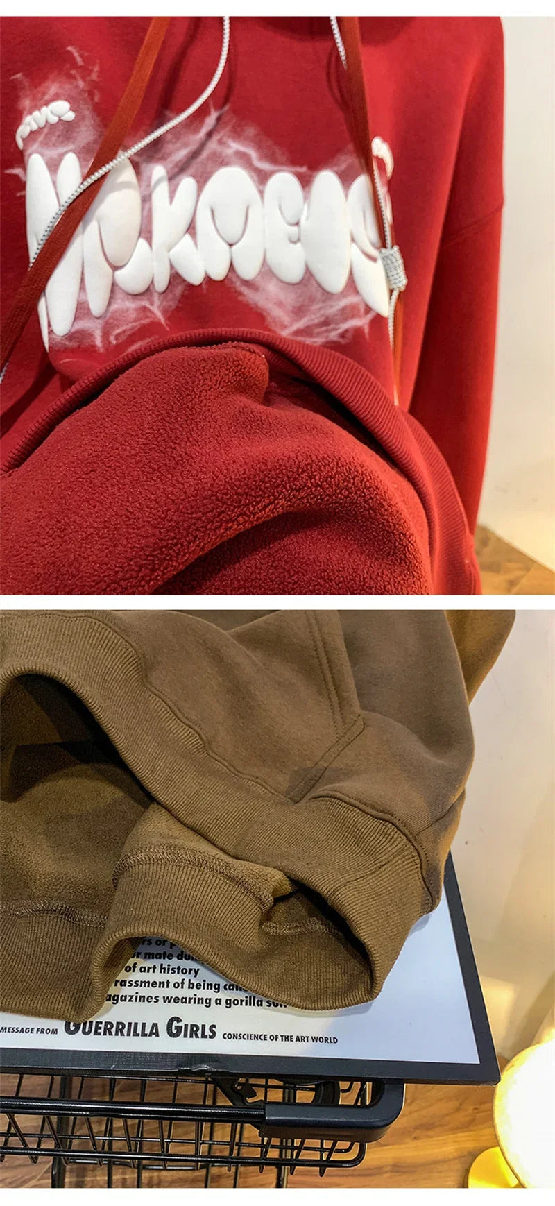 Otoño Goth estampado de letras Sudaderas con capucha para Hombre nuevo Y2K Vintage Sudaderas con capucha Harajuku Casual Sudaderas Hombre ropa de calle Sudadera con capucha