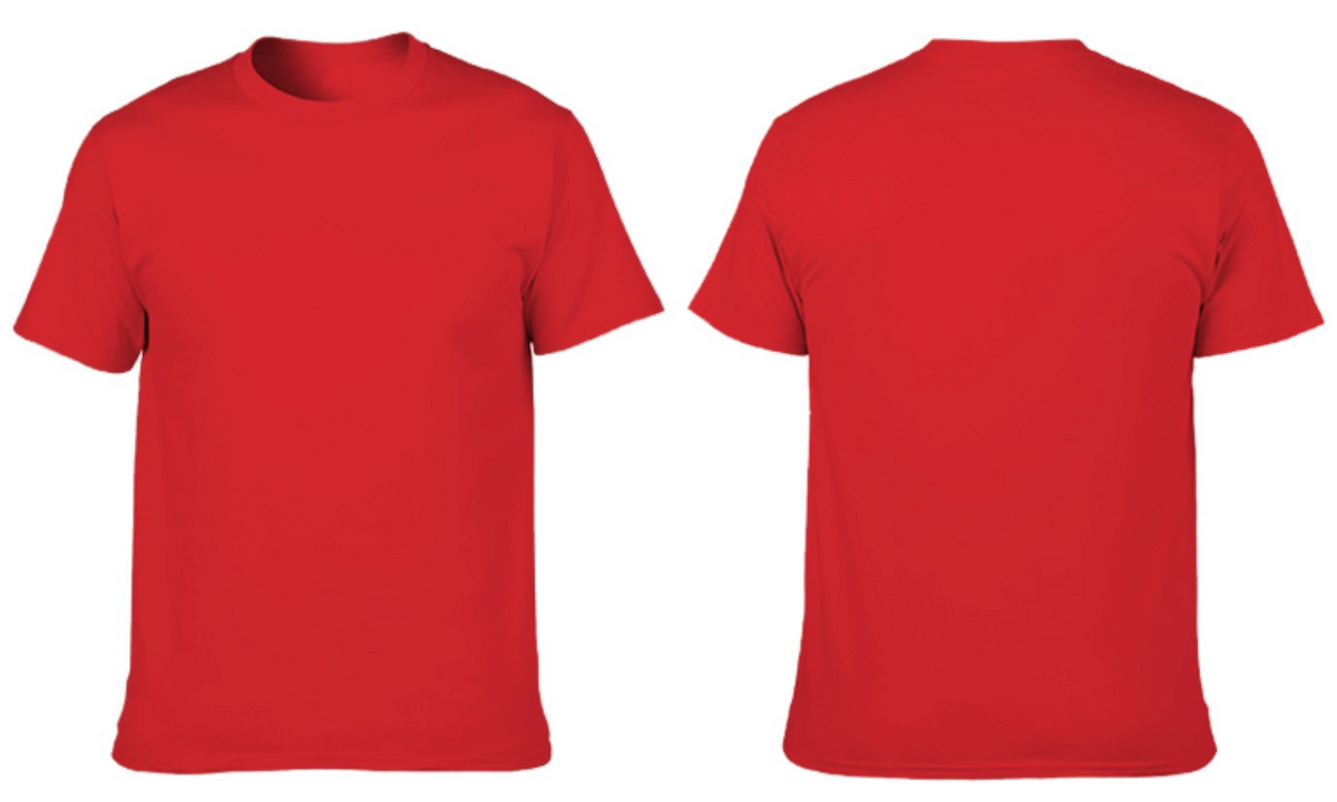 New 150g Men's  Short Sleeve T-shirt doble print