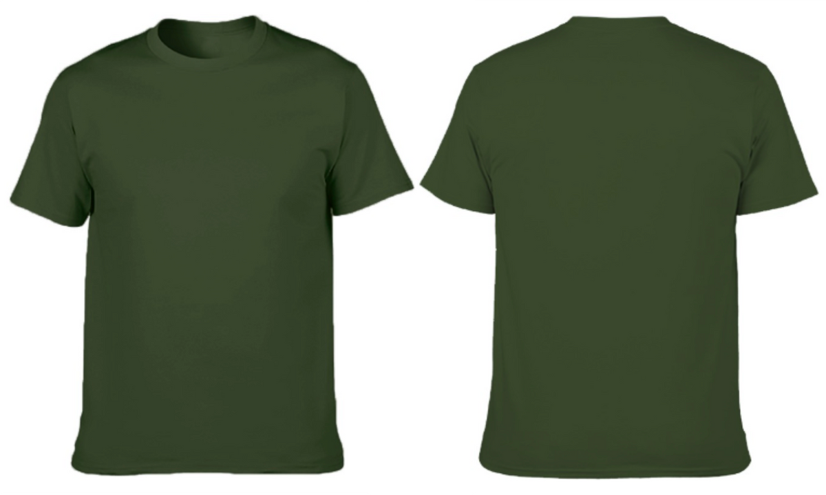 New 150g Men's  Short Sleeve T-shirt doble print
