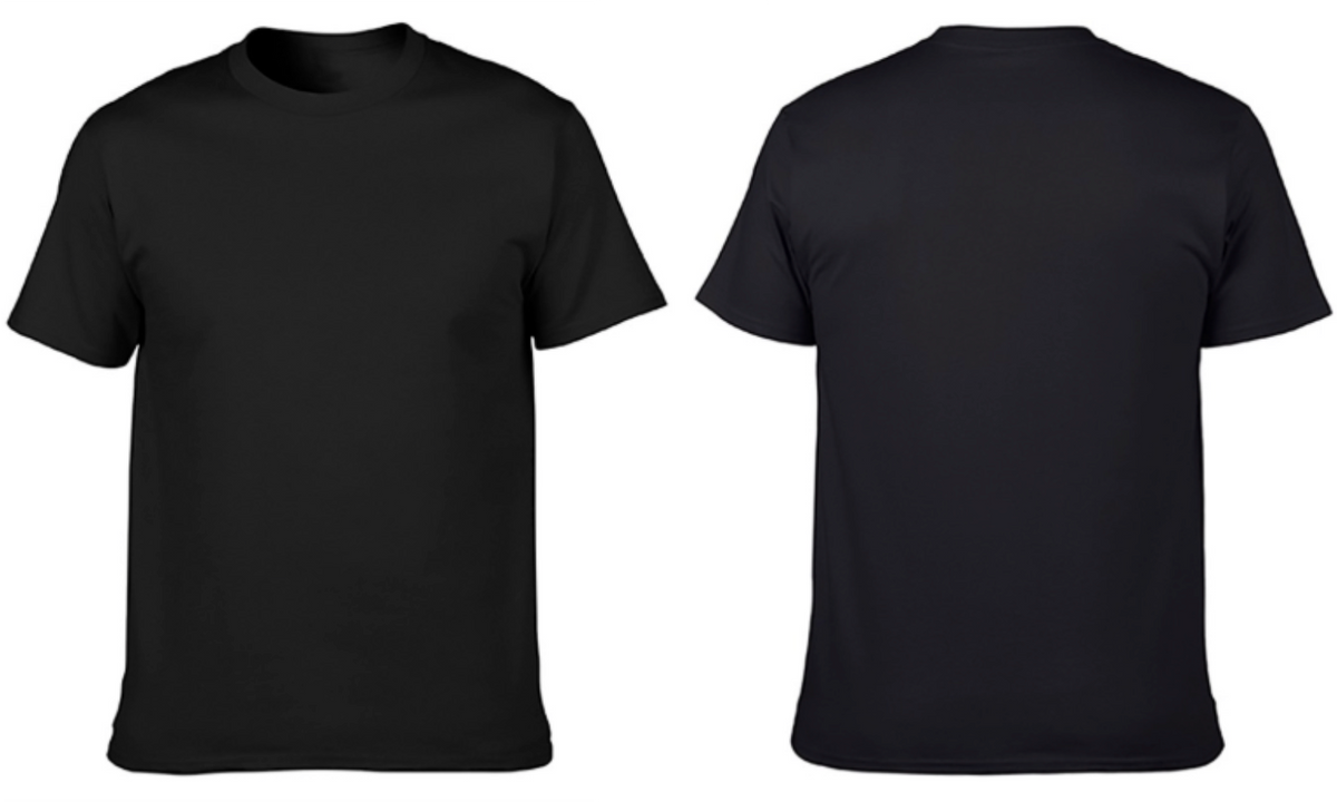 New 150g Men's  Short Sleeve T-shirt doble print