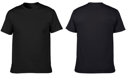 New 150g Men's  Short Sleeve T-shirt doble print