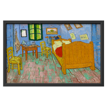 Recarga horizontal Larga Switch in Art impressa Van Gogh "El dormitorio en Arlés"
