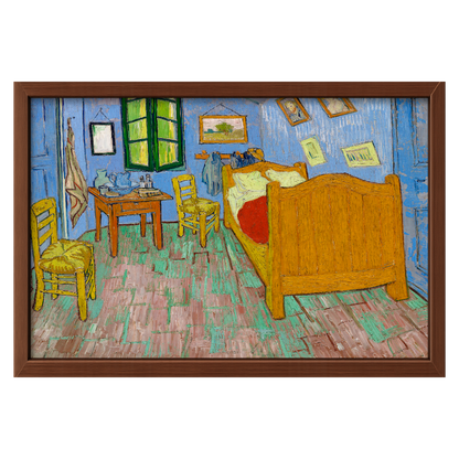 Recarga horizontal Larga Switch in Art impressa Van Gogh "El dormitorio en Arlés"
