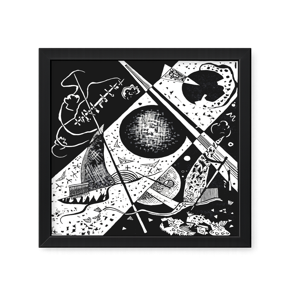 Recarga cuadrada Switch in Art impressa WKandinsky 5