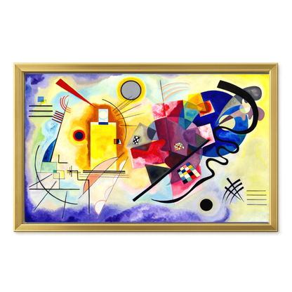 Recarga horizontal Larga Switch in Art impressa abstracto "Armonía en Movimiento Infinito"