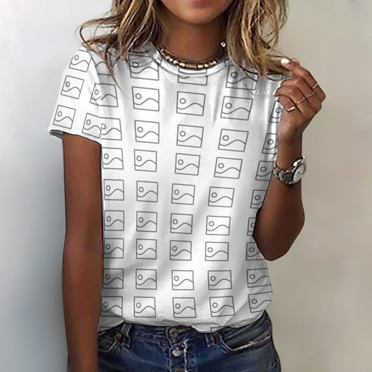 Camiseta para mujer 100 % algodón