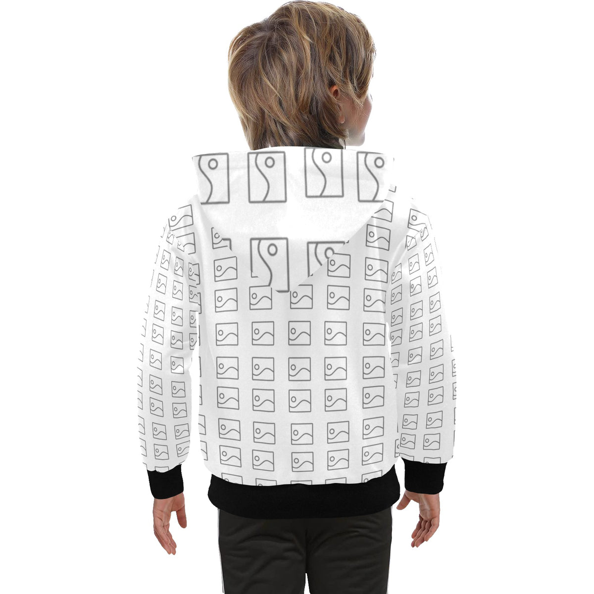 Sudadera con Capucha y Cierre para Niño Grande – Modelo H58