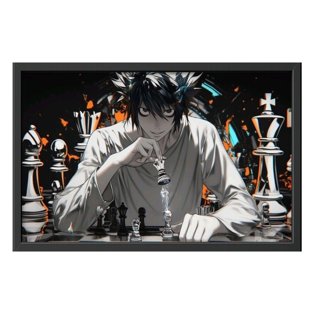 Recarga horizontal Larga Switch in Art impressa Anime"L: El maestro de la estrategia"