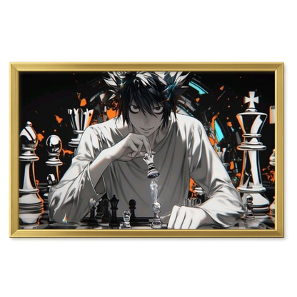 Recarga horizontal Larga Switch in Art impressa Anime"L: El maestro de la estrategia"
