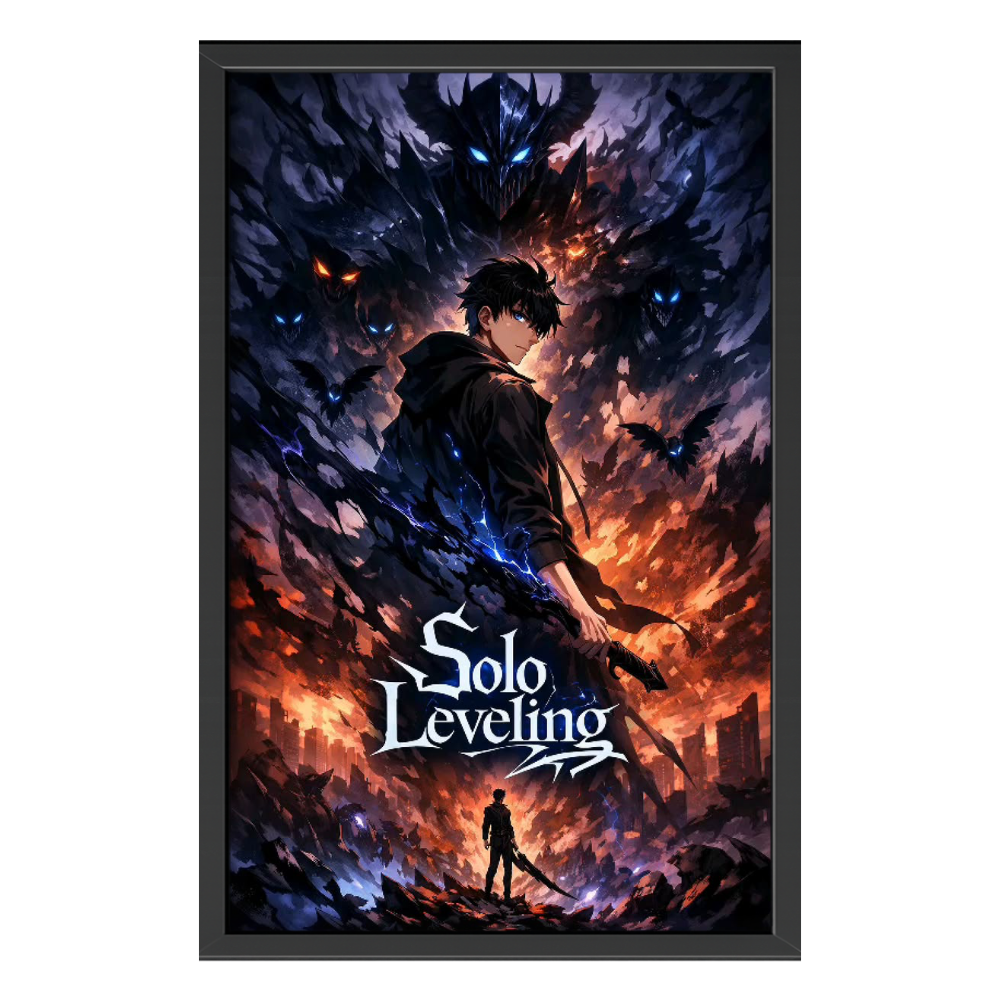 Recarga Vertical Larga Switch in Art impressa Anime"Solo Leveling"
