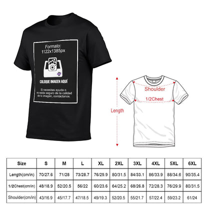 New 150g Men's  Short Sleeve T-shirt doble print