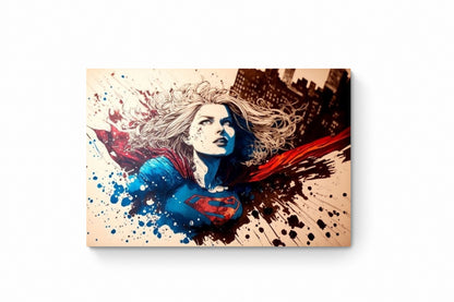 Recarga horizontal Larga Switch in Art impressa Superheroes 12