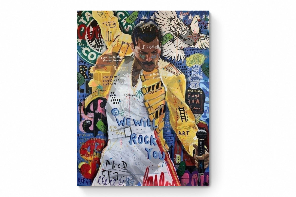Recarga vertical Larga Switch in Art impressa Pop Art 9