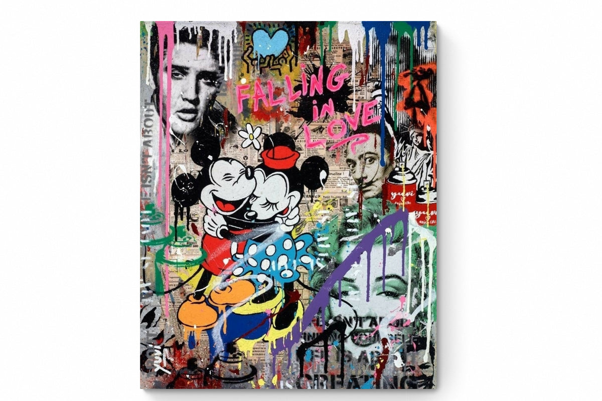 Recarga vertical Larga Switch in Art impressa Pop Art 30