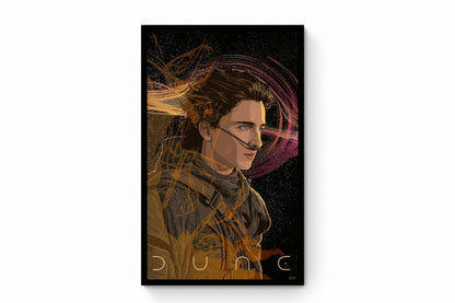 Recarga vertical Larga Switch in Art impressa pelicula " Póster ilustrado de Dune "