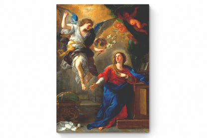 Recarga vertical Larga Switch in Art impressa Pintura " La Anunciación"