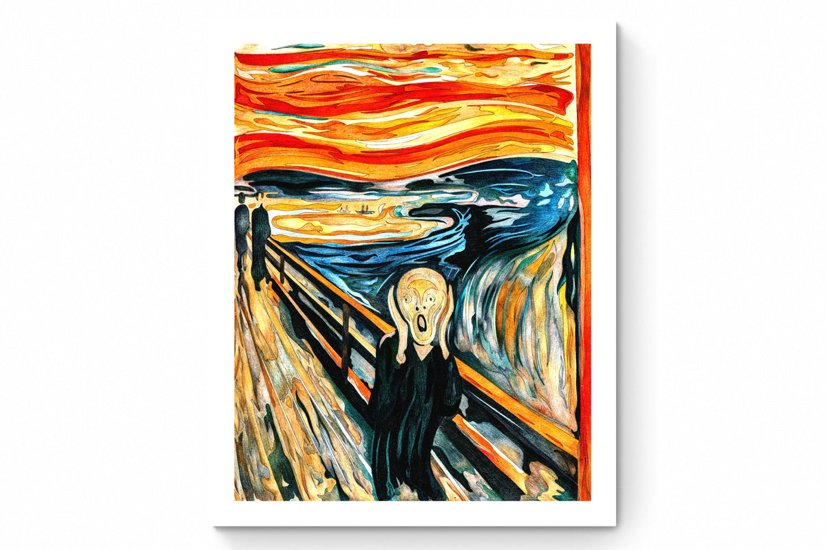 Recarga vertical Larga Switch in Art impressa Print de Galería "El grito"