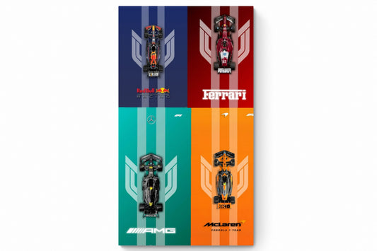 Recarga Vertical Estrecha Switch in Art impressa Formula 1 "Las Leyendas de la Velocidad"