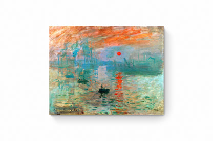 Recarga horizontal Larga Switch in Art impressa Claude Monet "Impresión, sol naciente"