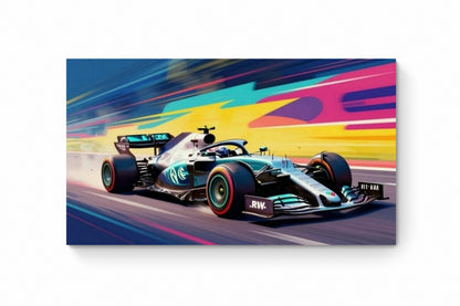 Recarga horizontal Larga Switch in Art impressa Formula 1 "Velocidad Sin Límites"