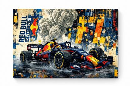 Recarga horizontal Larga Switch in Art impressa Formula 1 "Furia Red Bull: Poder en Movimiento2