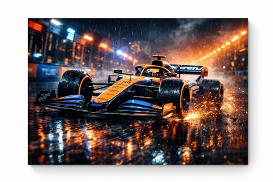 Recarga horizontal Larga Switch in Art impressa Formula 1 "Tormenta de Velocidad"