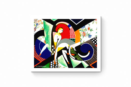 Recarga horizontal Larga Switch in Art impressa Print de Galería " Tormenta eléctrica "