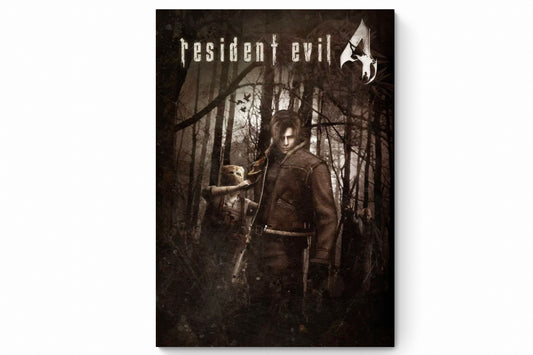 Recarga vertical Larga Switch in Art impressa Videojuegos"Resident Evil 4: El bosque del terror"