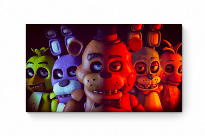 Recarga horizontal Estrecha Switch in Art impressa Videojuegos"Five Nights at Freddy's "La noche nunca termina""