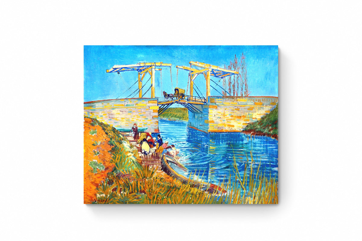 Recarga horizontal Larga Switch in Art impressa Van Gogh "El puente de Langlois en Arlés."