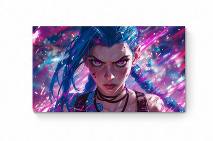 Recarga horizontal Estrecha Switch in Art impressa Videojuegos"Jinx: Caos de neón"