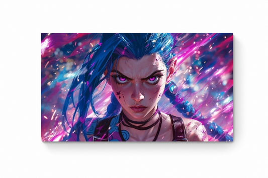Recarga horizontal Estrecha Switch in Art impressa Videojuegos"Jinx: Caos de neón"