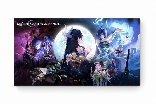 Recarga horizontal Estrecha Switch in Art impressa Videojuegos"Genshin Impact"