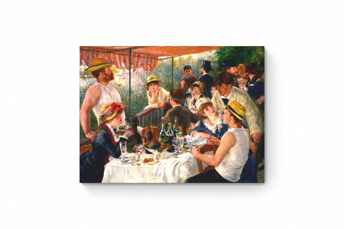 Recarga horizontal Larga Switch in Art impressa Pierre-Auguste Renoir "El almuerzo de los remeros "