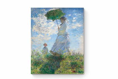 Recarga vertical Larga Switch in Art impressa Claude Monet "Madame Monet y su hijo"