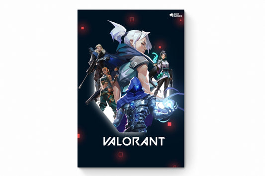 Recarga vertical Larga Switch in Art impressa Videojuegos"Valorant: Agentes de élite"