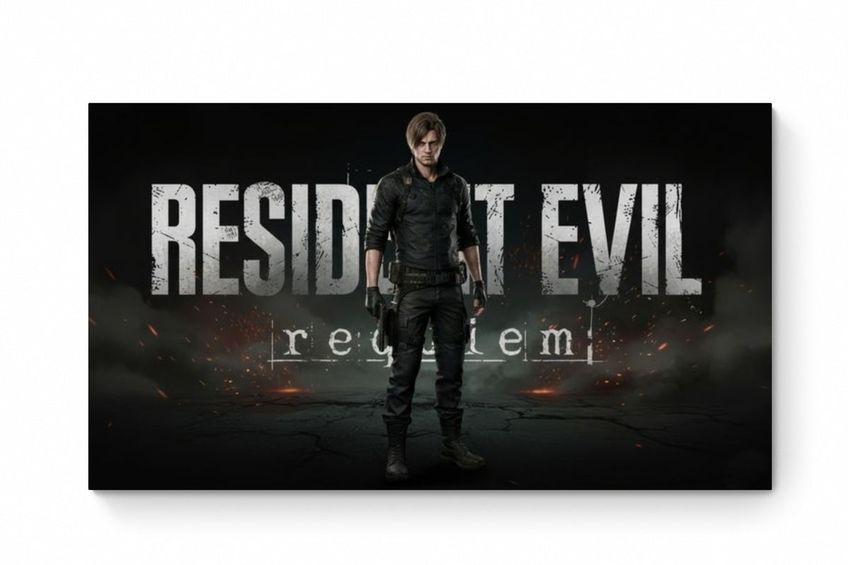 Recarga horizontal Estrecha Switch in Art impressa Videojuegos"Resident Evil 4 Remake"