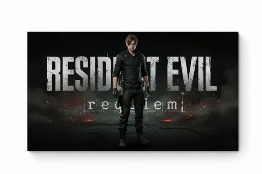 Recarga horizontal Estrecha Switch in Art impressa Videojuegos"Resident Evil 4 Remake"