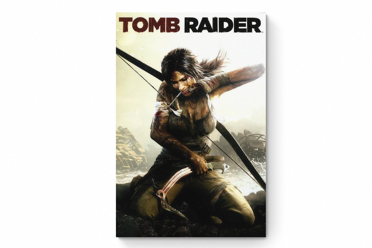 Recarga vertical Larga Switch in Art impressa Videojuegos"Tomb Raider:El origen de una leyenda"